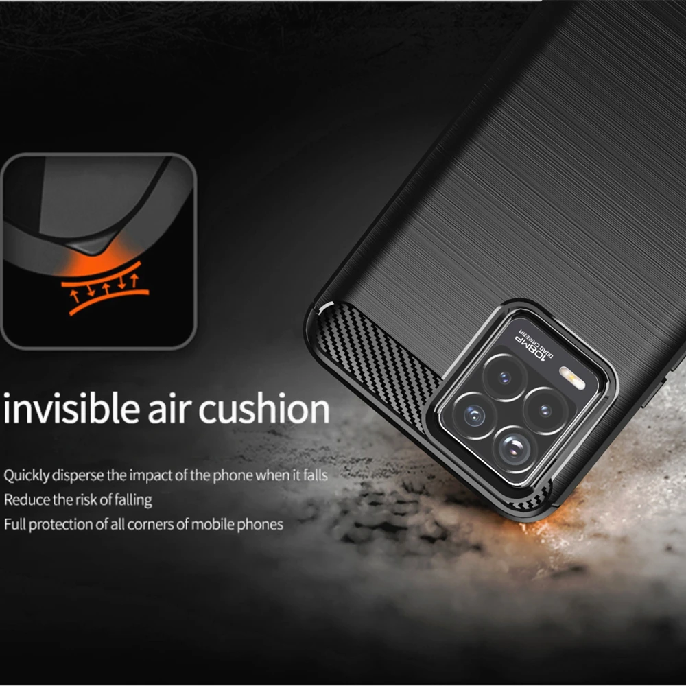 for oppo realme 8 pro case cover for realme 8 7 6 pro 7i cover shell funda capa business style tpu silicon protective phone case free global shipping