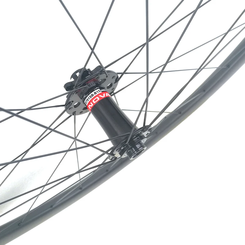 Фото Комплект колес 29er MTB XC 30*30 мм, ассиметричный обод, Ширина 30, глубина 30, Novatec Boost D791SB-B15 D902SB-B12 Microspline 12S Hub №4