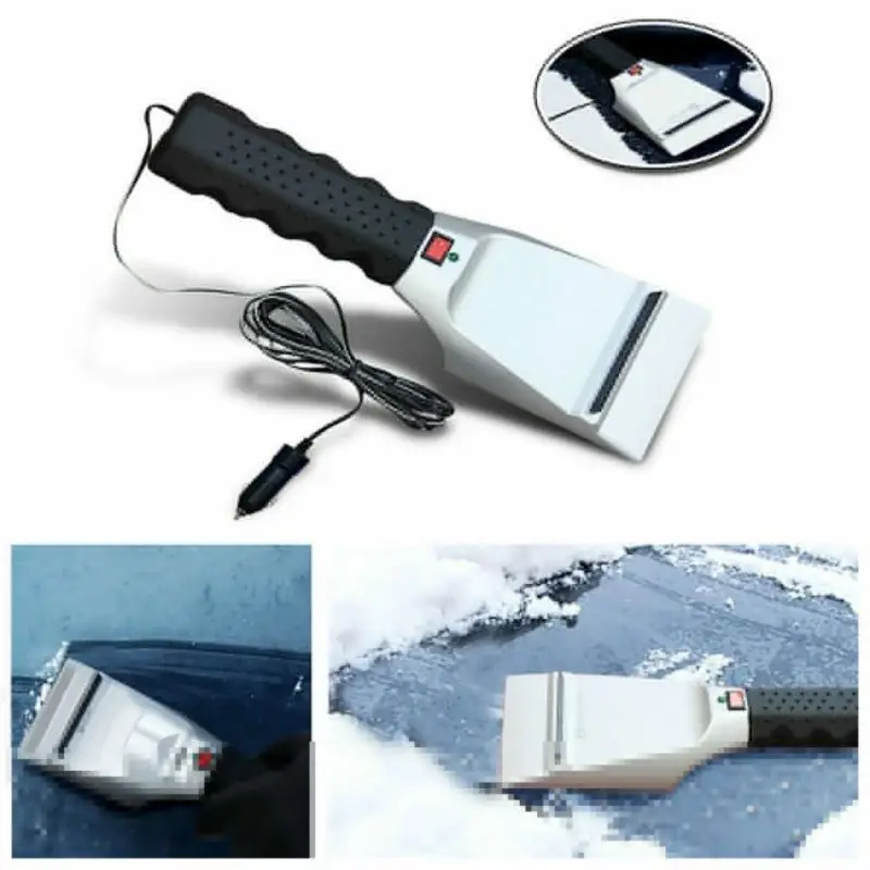 Скребок для снега и льда с электроподогревом 12 В | Автомобили мотоциклы