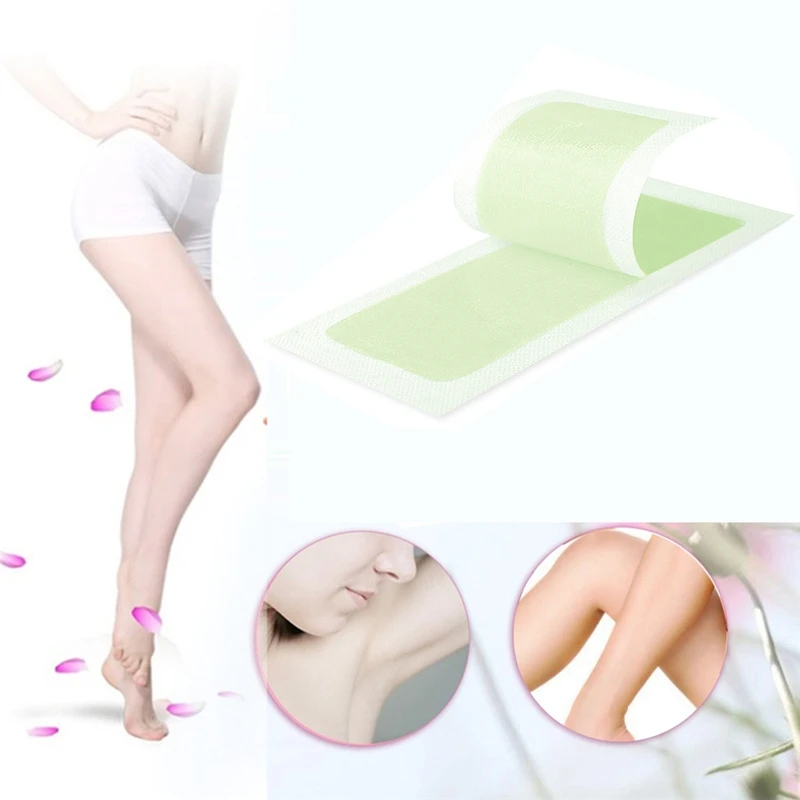 40 шт./лот безболезненное удаление волос Депиляционная восковая полоса бумага для