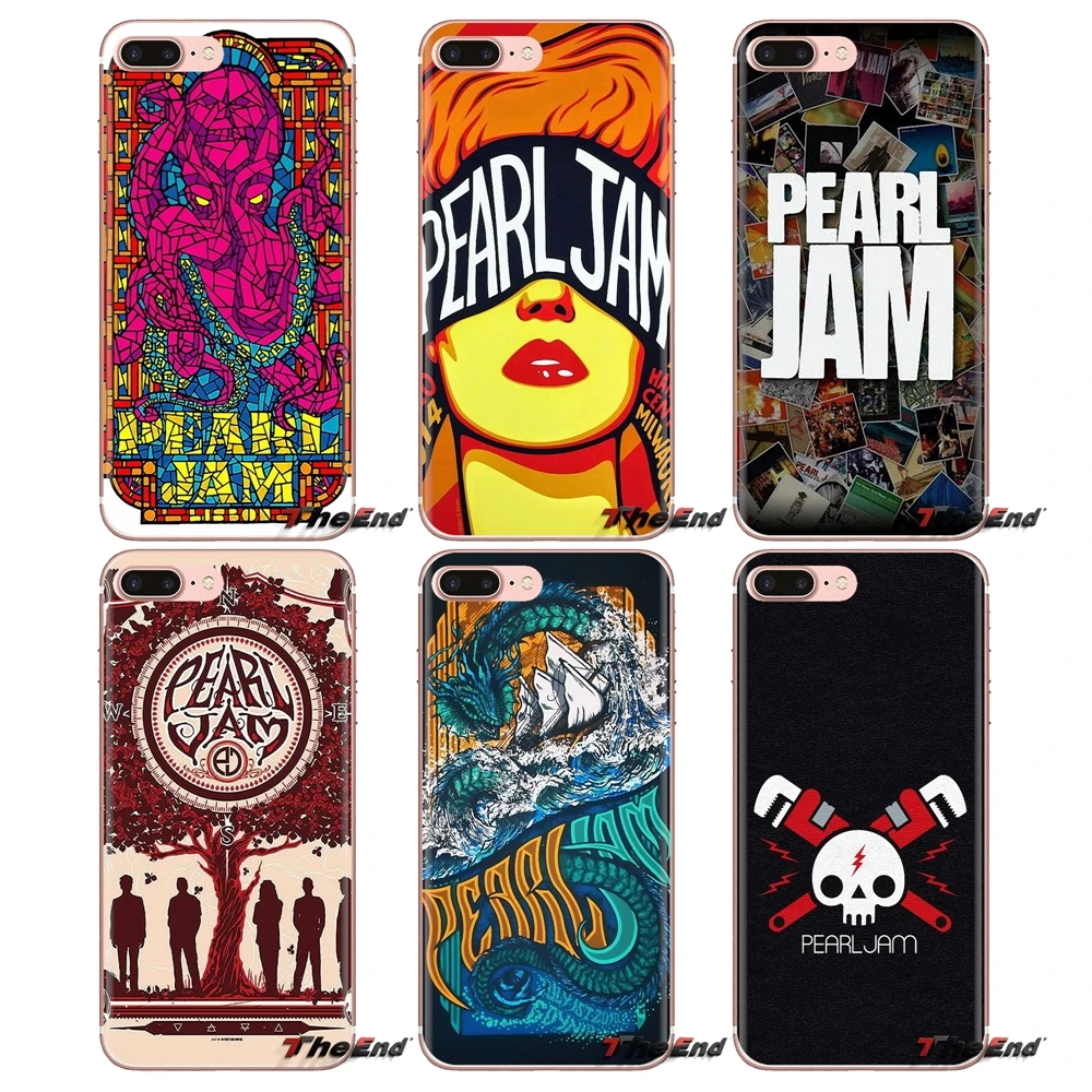 Silicone Case Cover Pearl Jam PJ milwaukee Rock For Huawei G7 G8 P7 P8 P9 P10 P20 P30 Lite Mini Pro P Smart Plus 2017 2018 2019 |