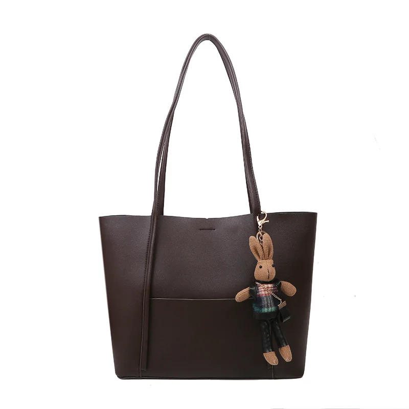 

2021 женская сумка, вместительные сумки на плечо, высококачественные сумки и кошельки из искусственной кожи, женские ретро сумки-тоуты, женск...