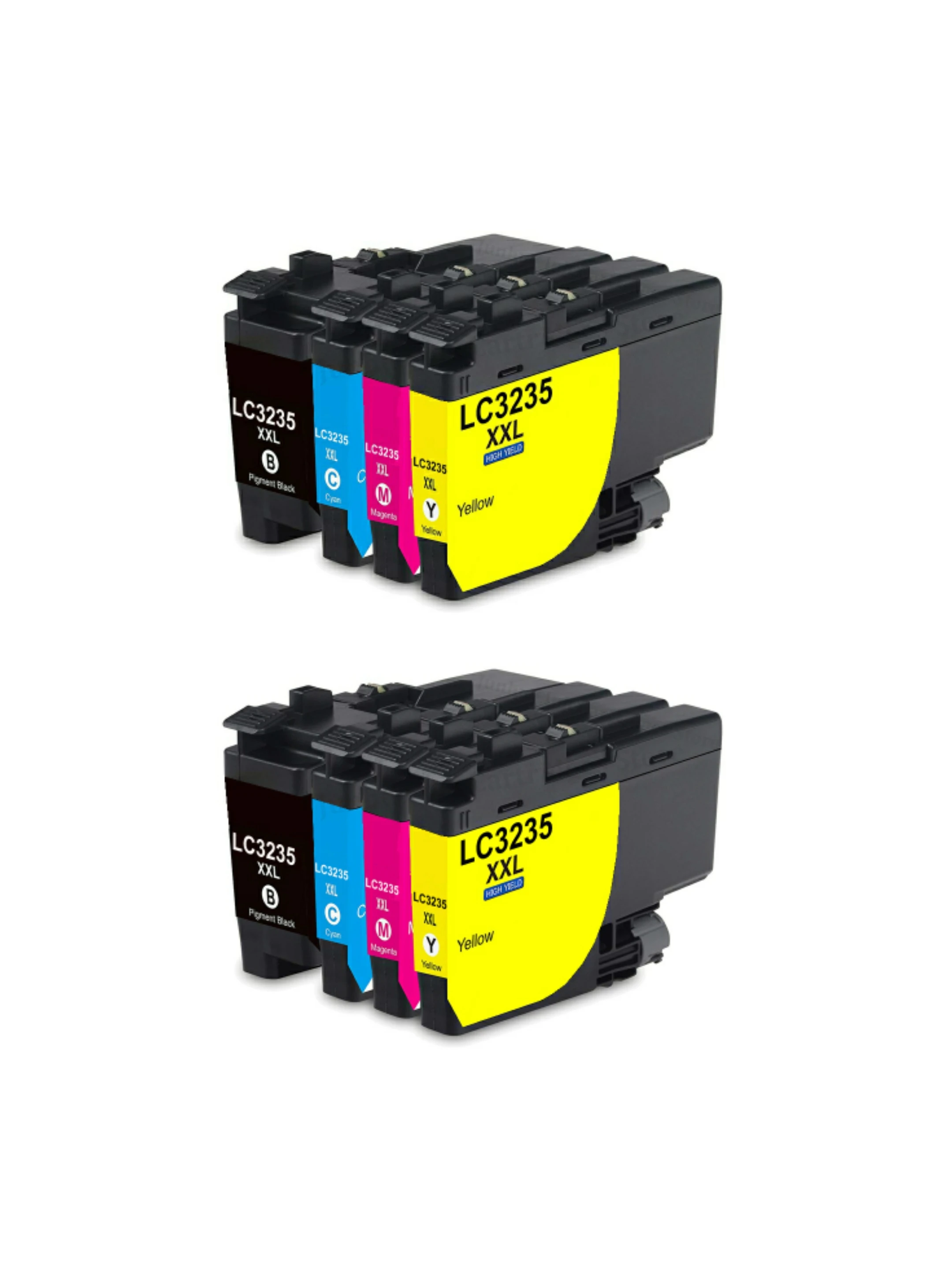 8PK совместимый чернильный картридж LC3235 для brother DCP-J1100DW MFC-J1300DW полные чернила с