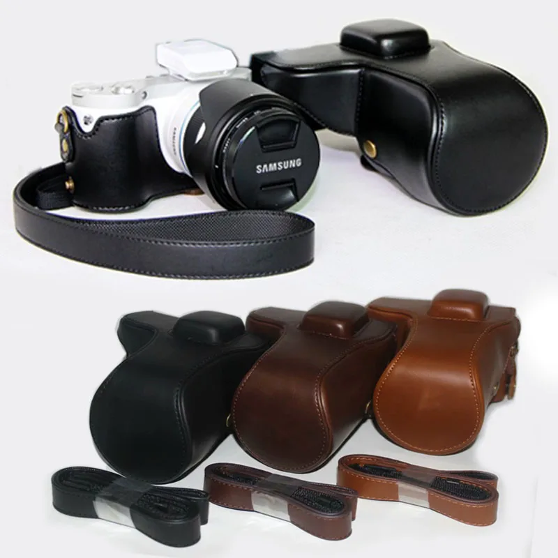 Кожаный чехол для камеры Samsung NX300 18-55 мм 20-50 | Электроника