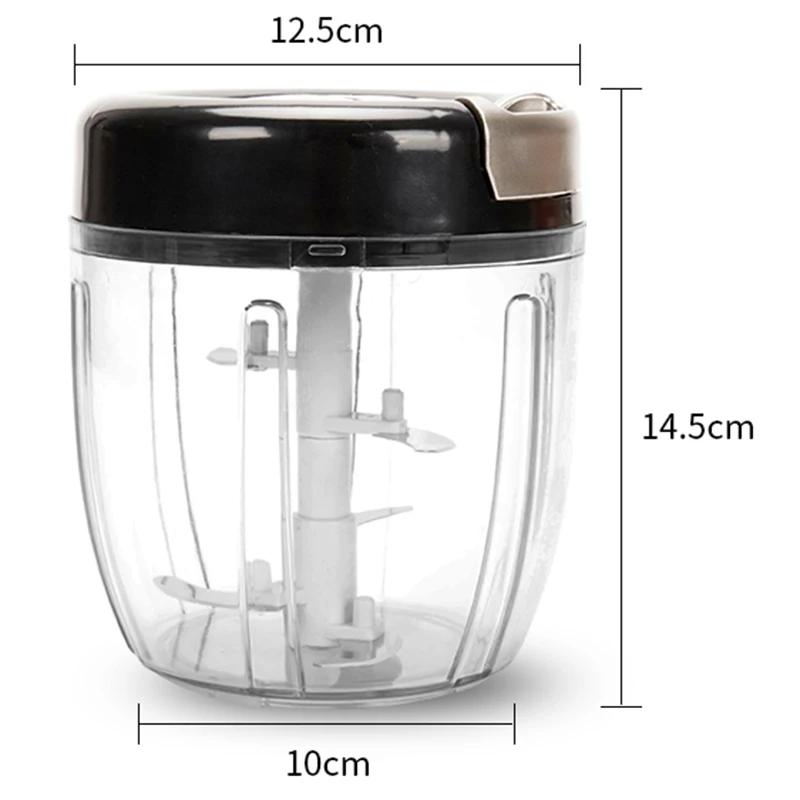 900 мл машина для резки овощей ручной измельчитель лука и чеснока Мясорубка еды