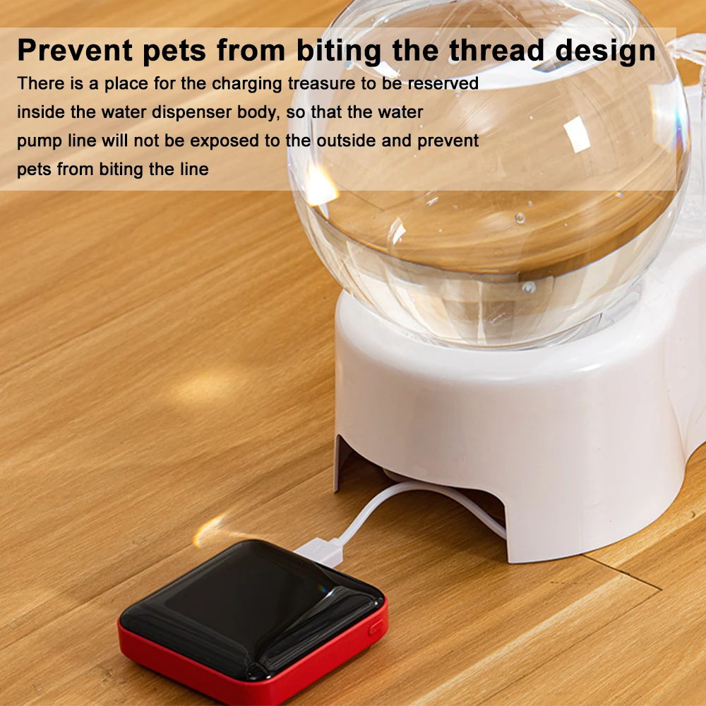 Автоматический питьевой фонтан для кошек электрическая Бесшумная поилка с