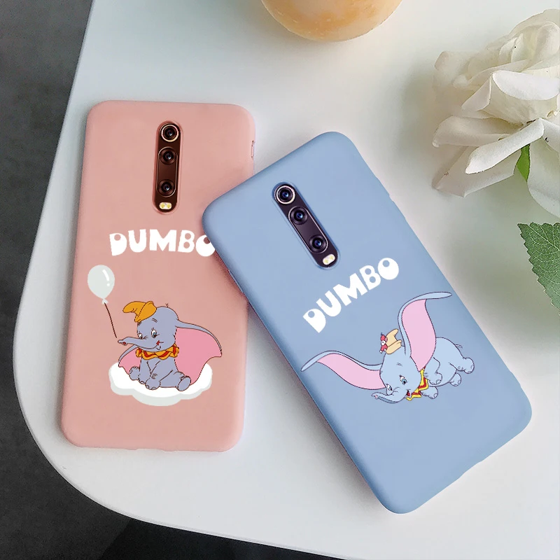 Прекрасный чехол для Xiaomi Redmi Note 7 6 5 5A 4 4X K20 Pro слон Дамбо силиконовый Мягкий ТПУ
