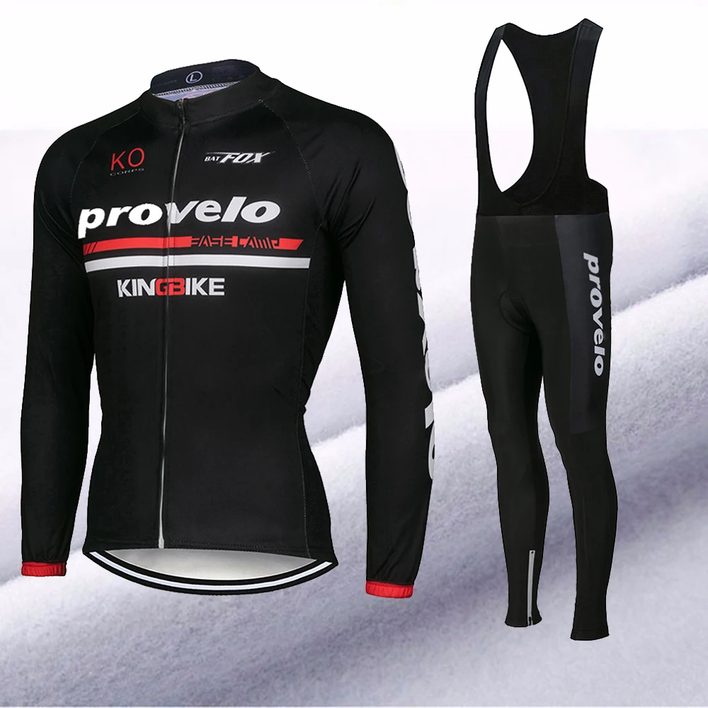 Зимний комплект для велоспорта теплая флисовая велосипедная одежда MTB зимний из
