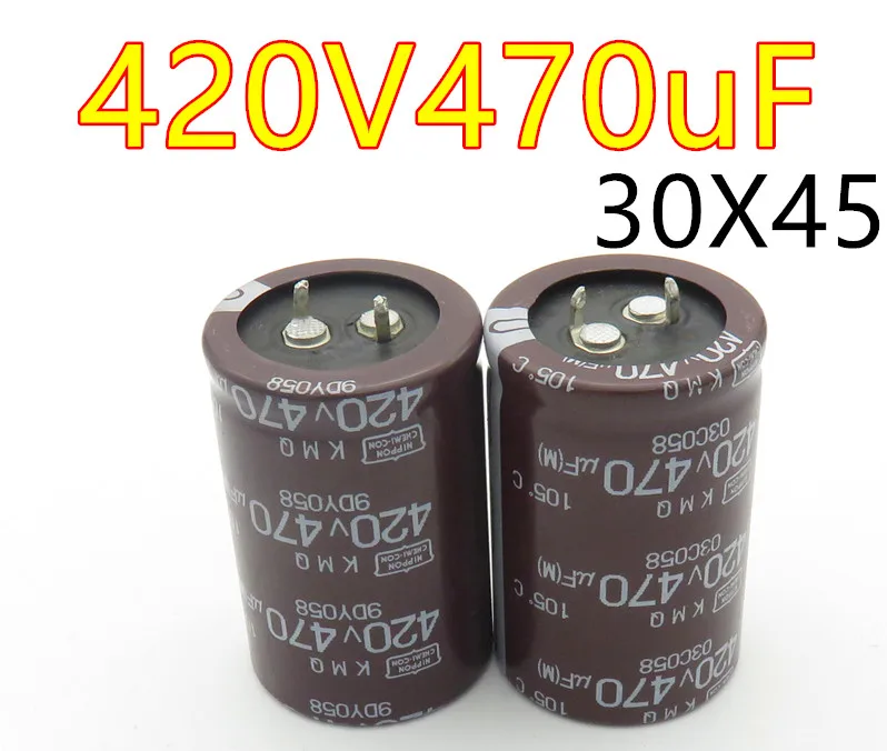 Новый и оригинальный 17 шт. Конденсатор CBB 505J 250V 505 5 мкФ 250V30MMor395J250V P = 30 мм 420V470UF 30X45MM |