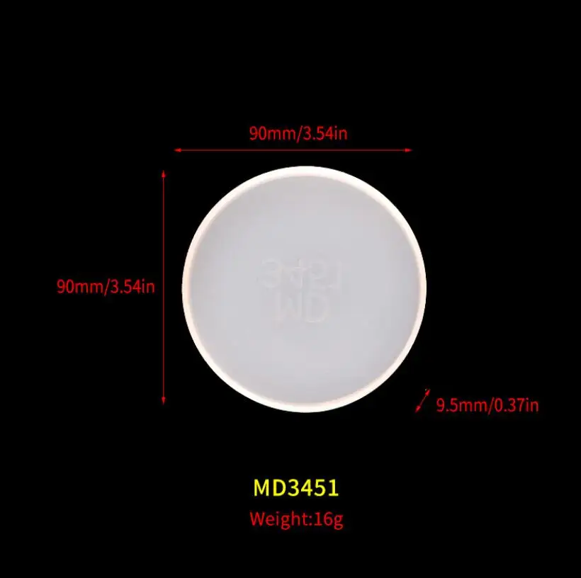 Форма Силиконовая Круглая для квадратная Подставка под стакан сделай сам