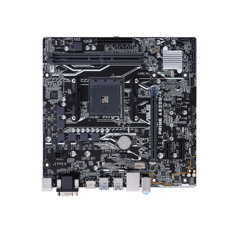 Материнская плата ASUS PRIME A320M K AMD Ryzen AM4 DDR4 HDMI VGA M.2 USB 3 1 Micro ATX для недорогих игровых