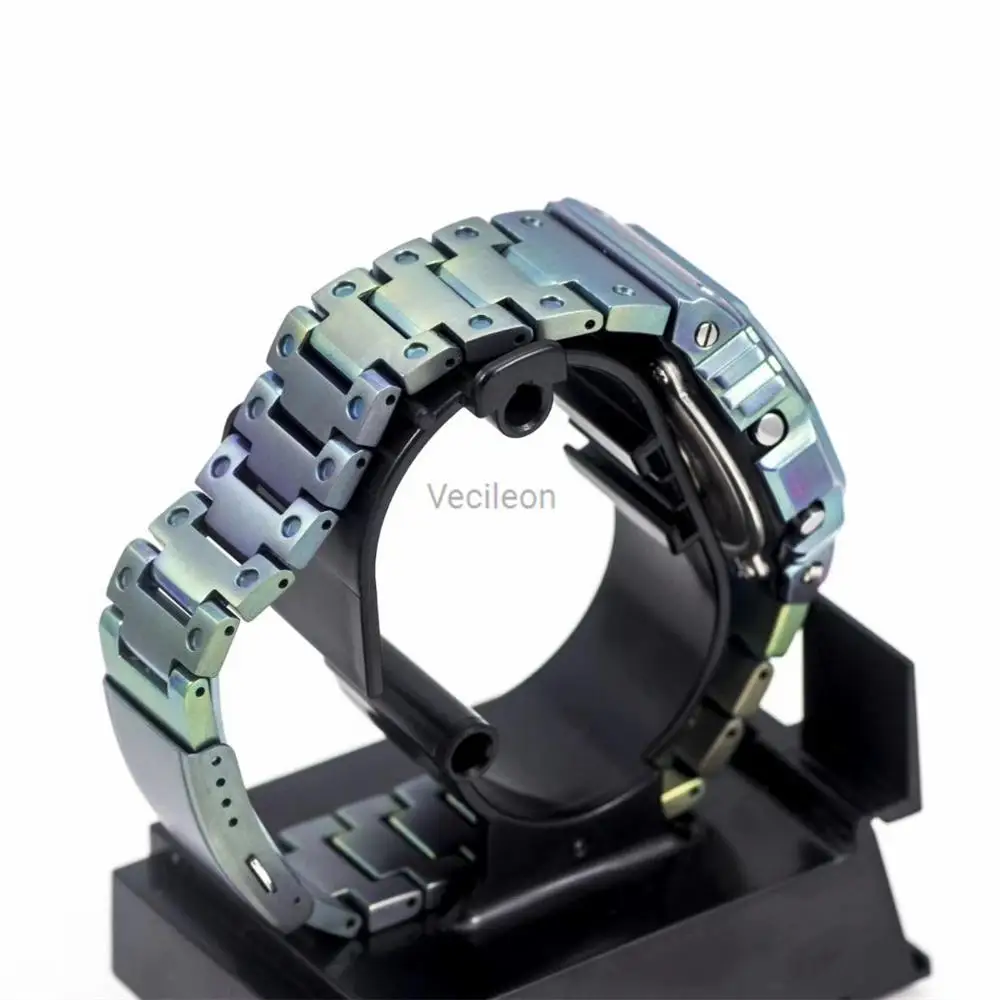 Титановые ремешки и БЕЗЕЛЬ для часов DW5000 набор GW5000 DW5035 безель/Чехол