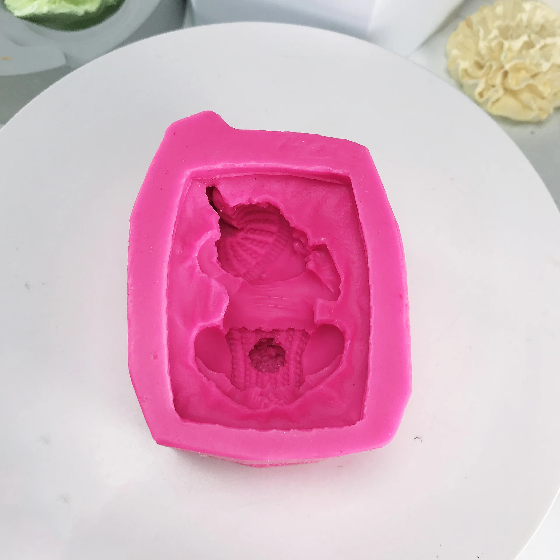 Силиконовая форма для свечей спящего ребенка гипсовое мыло ароматерапии|Формы