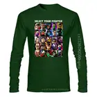 Новая футболка с надписью Select Your Fighter UMK3 Mortal Kombat, черная, темно-синяя, для мужчин и женщин