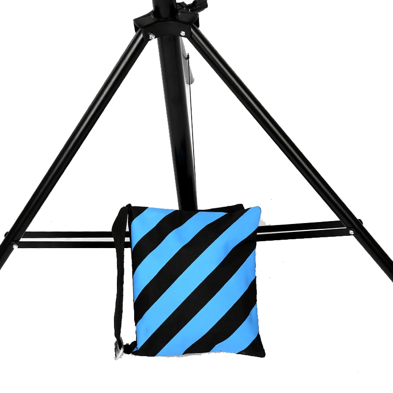 1 шт. холщовые двойные наждачные мешки для фотостудии Flash светильник стойка рама