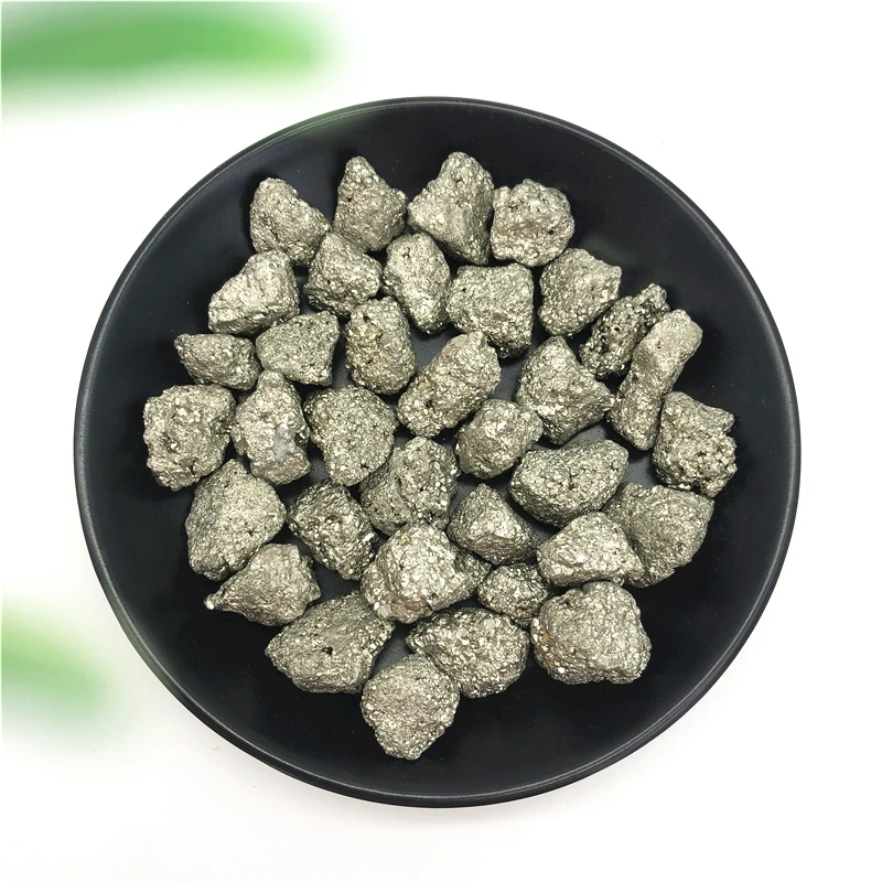 Небольшого размера натуральный Железный пиритовый кластер хрустальный камень