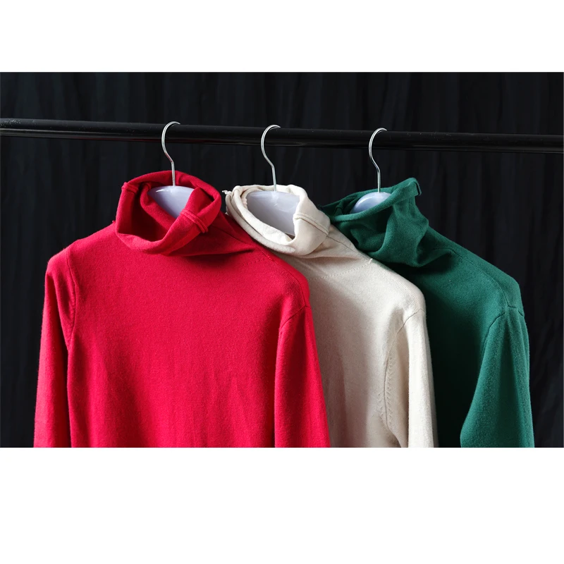 Осенний свитер женский модный тонкий пуловер 2019 Новый Водолазка Женский Топ с