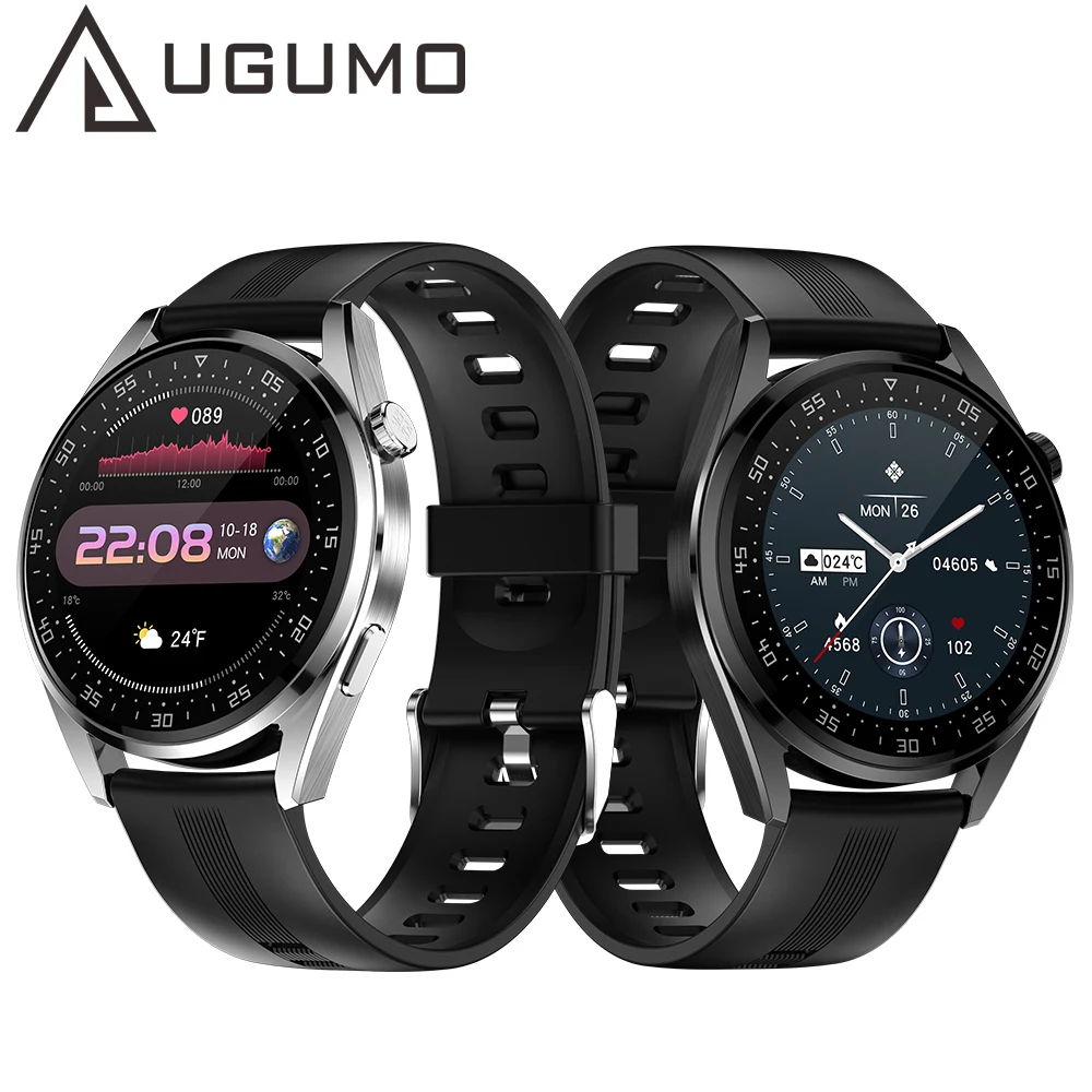 

UGUMO E20 GPS Smart Watch Men Gift BT call Blood Pressure Heart Rate Sport Track Sleep monitoring Android IOS Smartwatch
