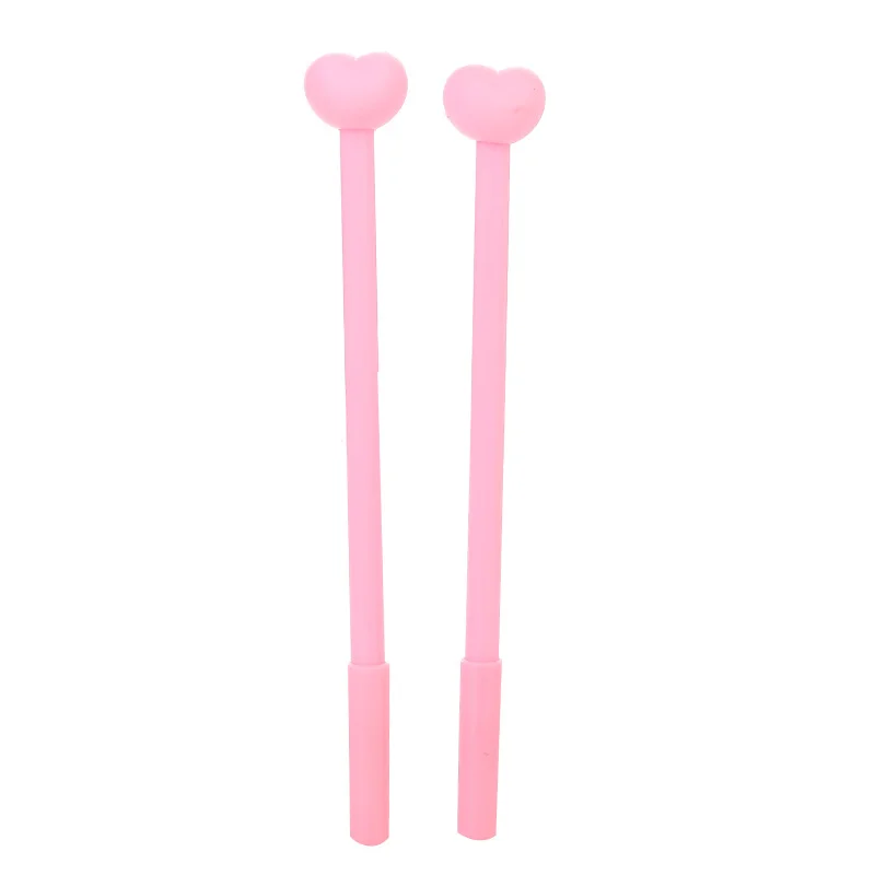 

100 PCS Creative Girls Love Neutral Pen Cute Cartoon Learning Stationery Fresh Office Signature Pen Kawaii Stationery