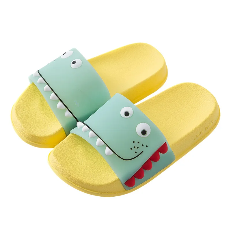 

2020 New Kids Slippers For Girls Beach Sandals Summer Baby Slippers Boy Flat House Flip Flop Children Non-slip Casual Soft Shoes