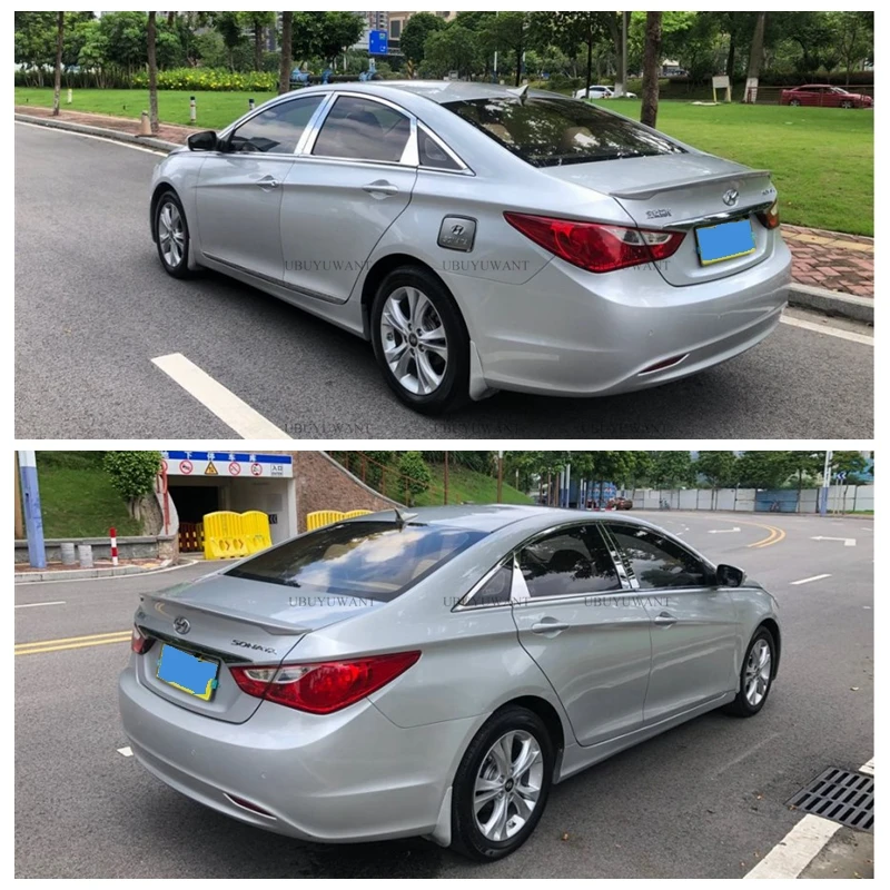 Спойлер на крышу для Hyundai Sonata спойлер из АБС материала 2011 2012 2013|Спойлеры и крылья| |