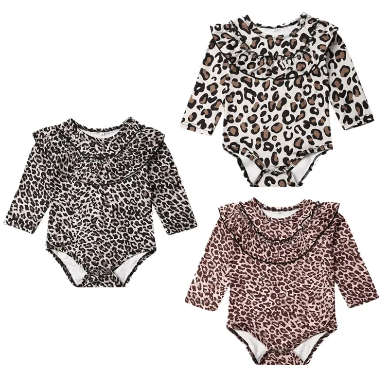 Новинка осенняя одежда для маленьких девочек комбинезон с оборками и