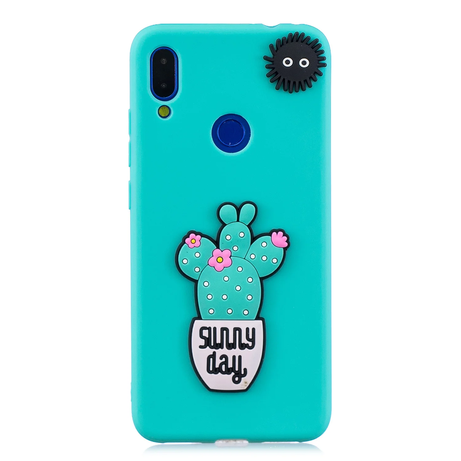 n TRISEOLY для Xiaomi Redmi Note 7 Чехол Redmi 7 3D стерео патч мягкий силиконовый бампер набивной чехол с изображением животного для телефона Xiomi Redmi Note7 - Цвет: n