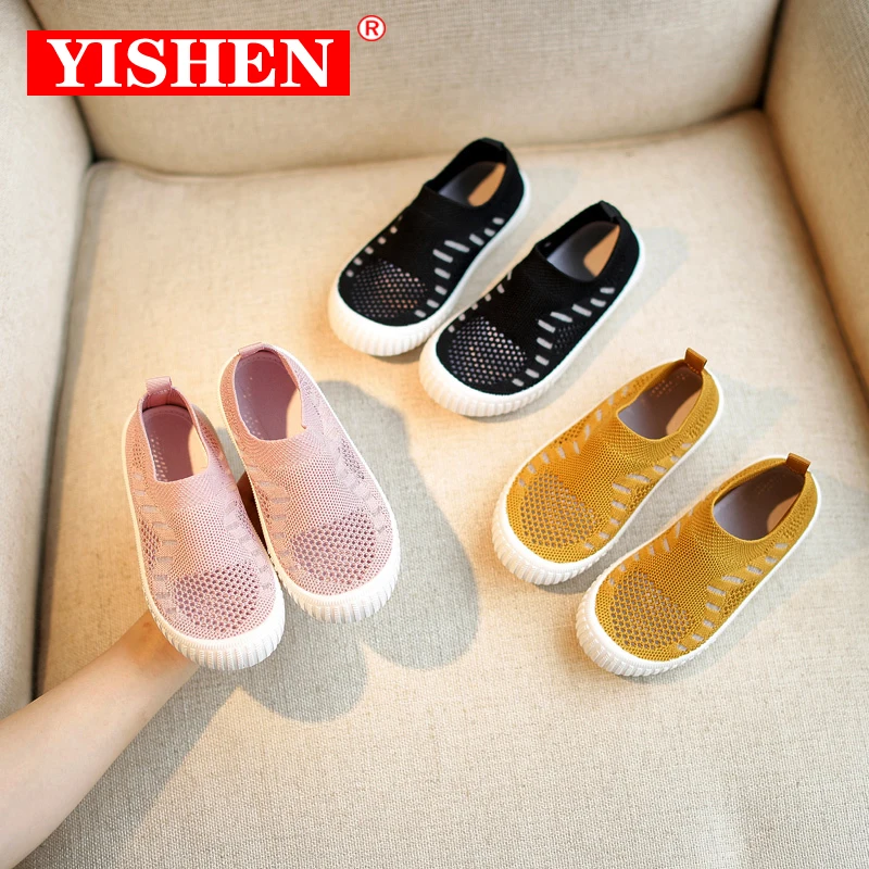 

YISHEN New Spring Children Casual Shoes Girls Boys Shoes Kids Sneakers Tendon Baby Running Shoes Child Sports Shoes