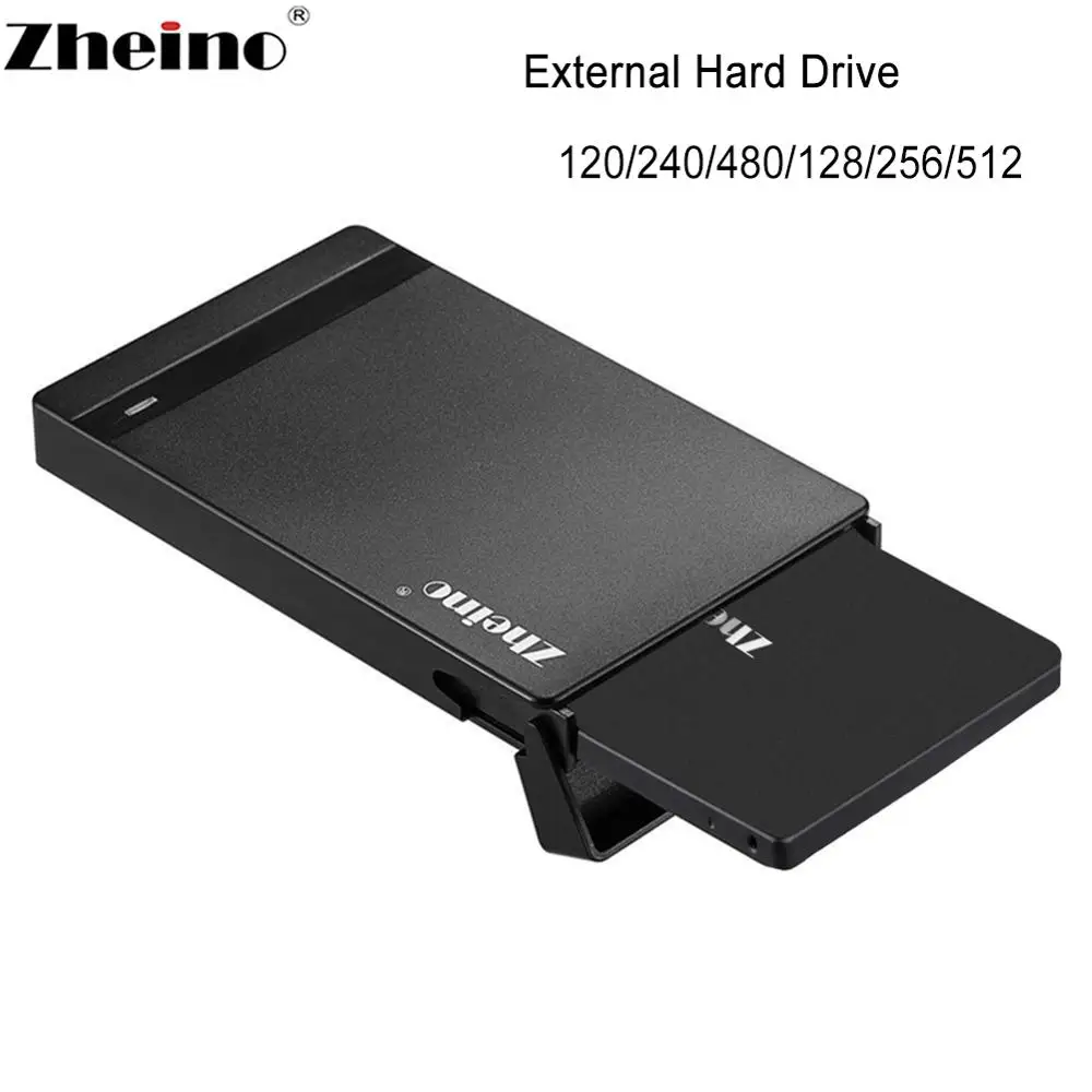 Zheino 2 5 USB 3 0 Портативный SSD 60 ГБ 120 240 480 128 256 512 Гб внешний жесткий диск для ноутбука и