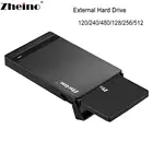 Zheino 2,5 USB 3,0 Портативный SSD 60 ГБ 120 ГБ 240 ГБ 480 ГБ 128 ГБ 256 ГБ 512 Гб внешний жесткий диск для ноутбука и настольного компьютера