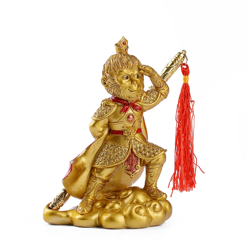 Обезьяна Король Смола украшения автомобиля дома чай поделки с животными