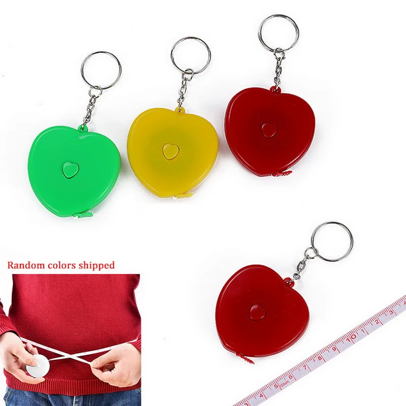 Случайный цвет Портативная Выдвижная линейка сантиметр ремень Детская высота