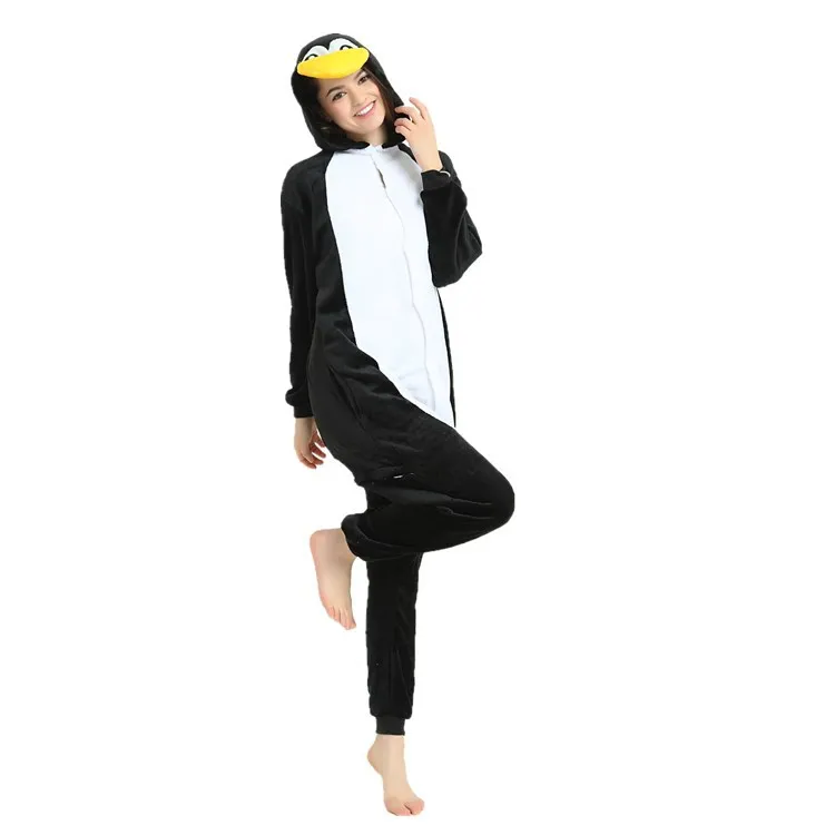 Женские Фланелевые пижамы повседневная одежда милые с животными дамские летние