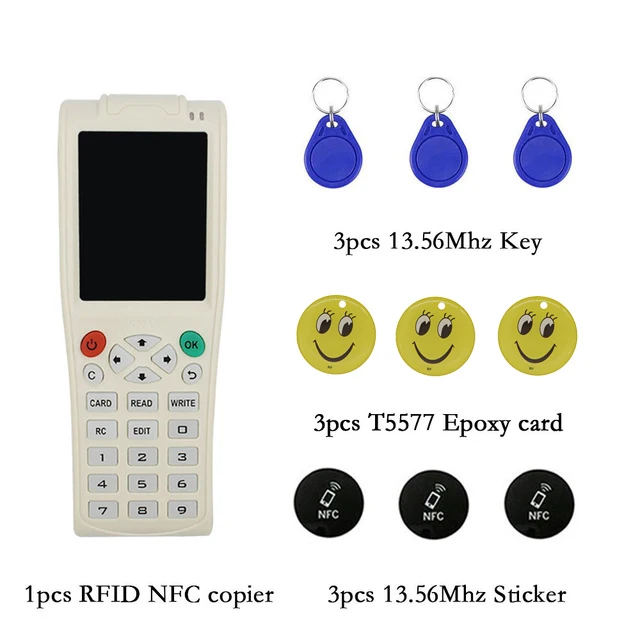 Ключ-машина Icopy5 Fuid английская версия Rfid Nfc копировальная машина Ic Id-ридер