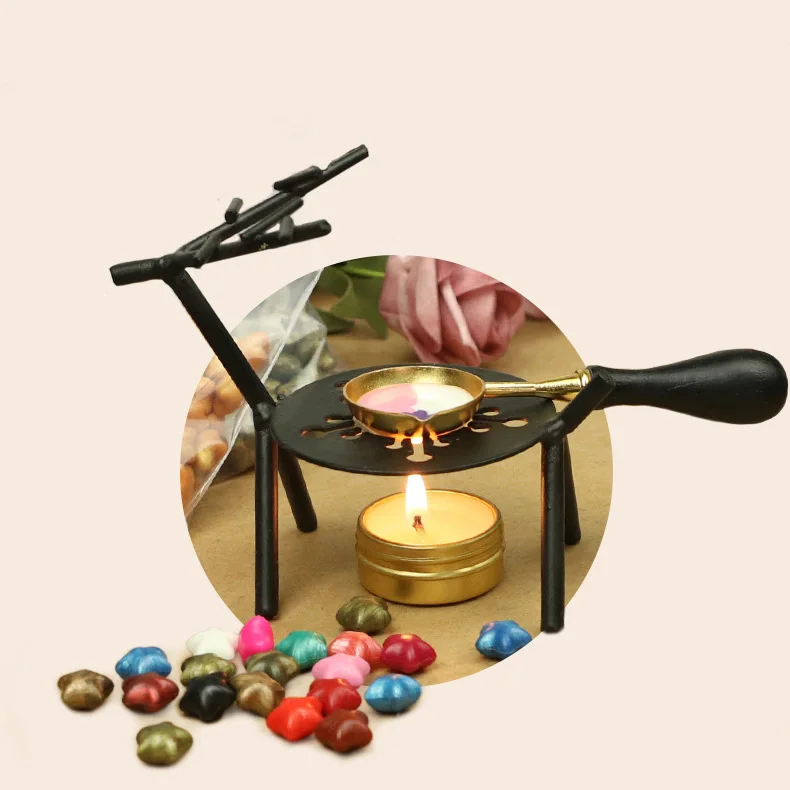 100 шт. пятиконечная звезда печать винтажный штамп восковой восьмиугольный воск