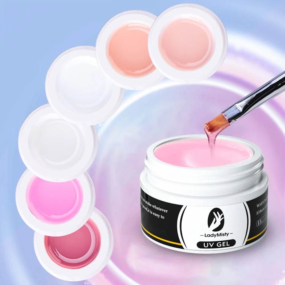 15 мл быстрое строительство наращивание ногтей гель толстый акриловый УФ