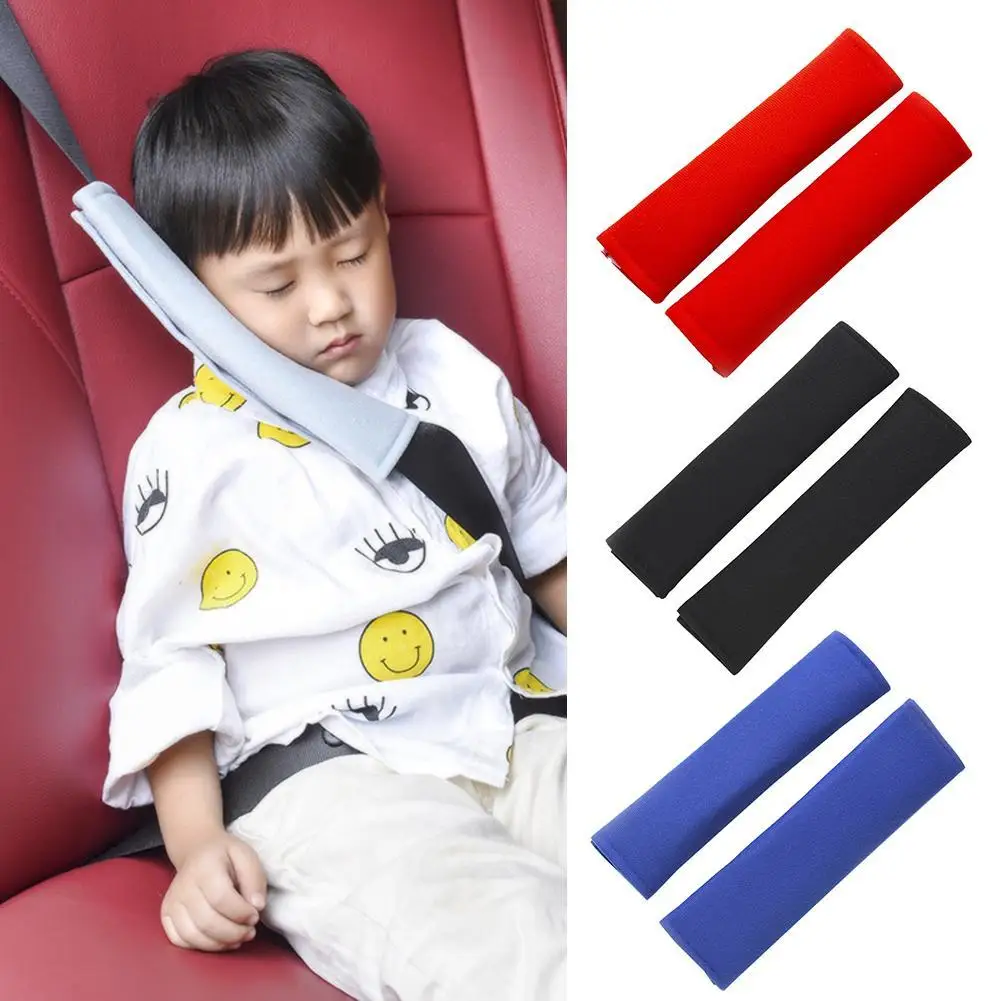 

80% HOT SALES !!! 2pcs Seat Belt Covers Car Vehicle Seatbelted Strap Soft Plush Head Support Shoulder Pad Cover For Adults Youth