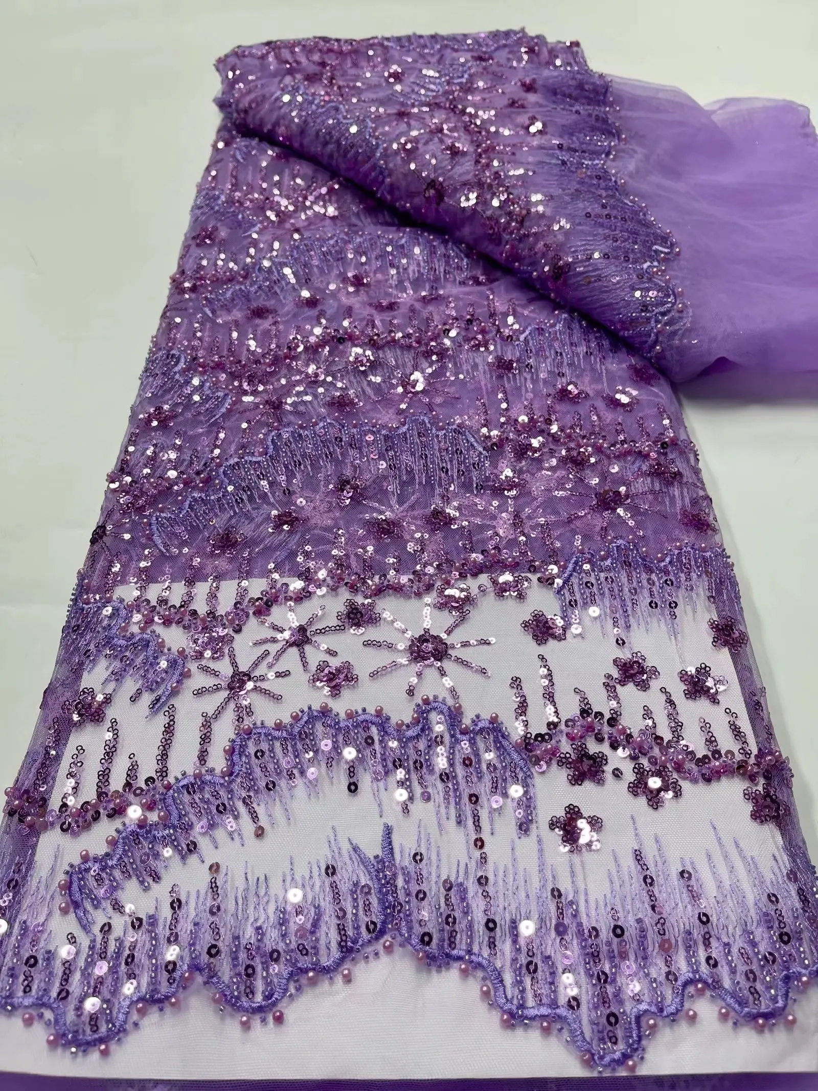 

Африканская кружевная ткань с блестками 2021, высококачественное кружево, нигерийские кружевные ткани, вышивка, французское Тюлевое кружево, ткань для шитья