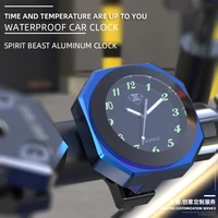 motocross table clock parts scooter decorative luminous hour bell waterproof electronic bell car clocks and watches sports watch