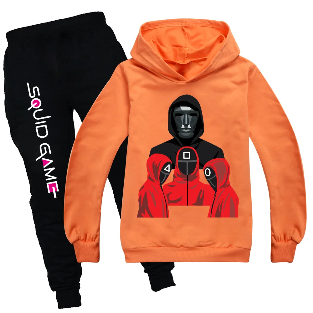 Детский спортивный костюм толстовка с длинным рукавом и штаны |