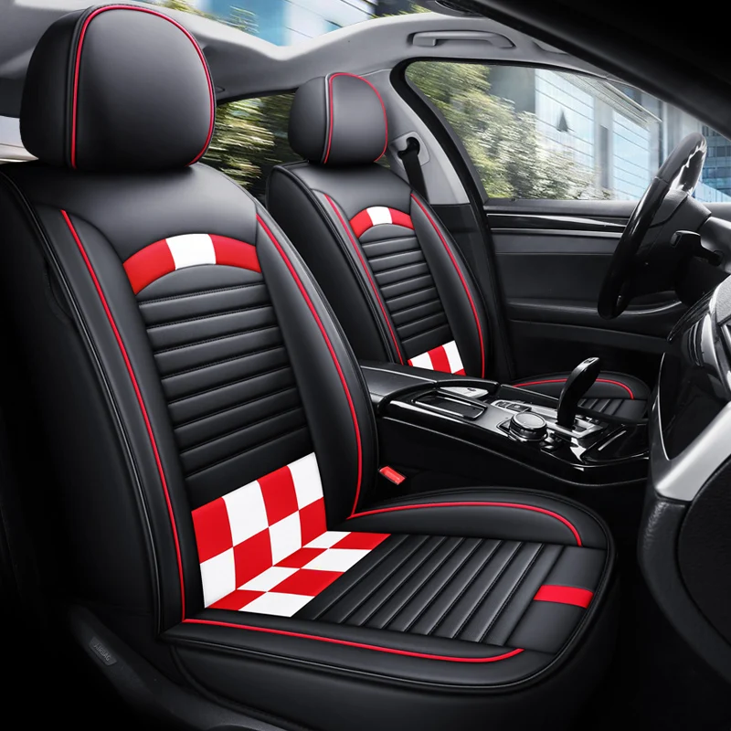 Универсальные автомобильные чехлы на сиденья для Toyota Corolla Camry Rav4 Auris Prius Yalis Avensis SUV