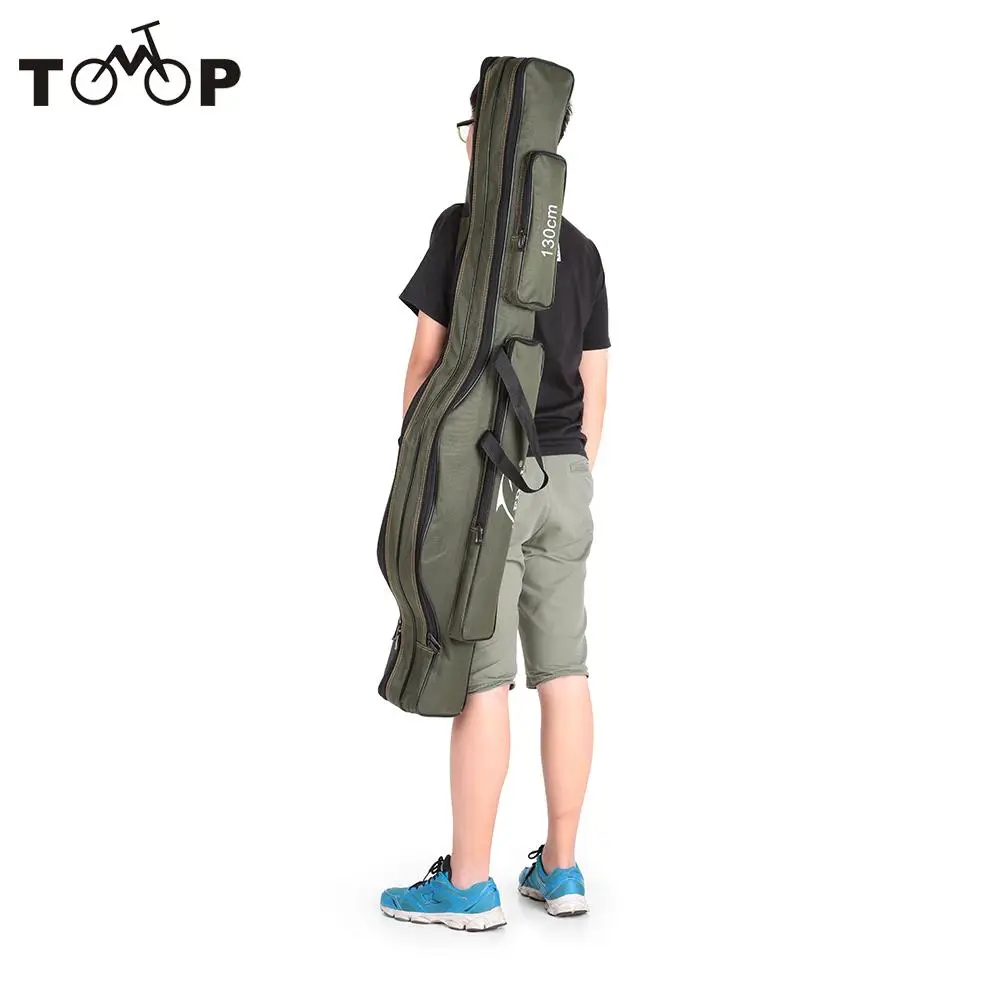 Горячее предложение Новые портативные складные темно зеленые рыболовные сумки