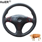 Ручное шитье чехол рулевого колеса автомобиля из коровьей кожи Обёрточная бумага Volant для Toyota RAV4 селика MR2 MR-S Supra Caldina для Lexus IS 200 300