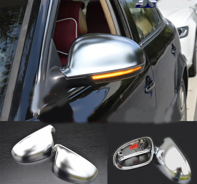 Зеркальный чехол для V W Golf 5 GT I Passat B6 R36 Golf6 Journey Lavida Sagitar Серебряное боковое зеркало