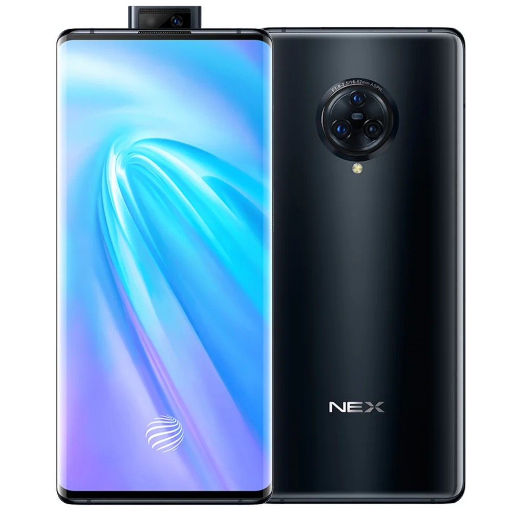 Мобильный телефон vivo NEX 3, 6,89 дюймов, 8 ГБ, 128 ГБ, Snapdraon 855 Plus, задняя камера 64 мп, фронтальная камера 16 МП, 4500 мАч, 44 Вт, мобильные телефоны