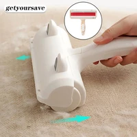 2 way hair removal roller for cat accessories pet brush carpet sofa cleaner sticking removes hairs cat and dog cleaning supplies