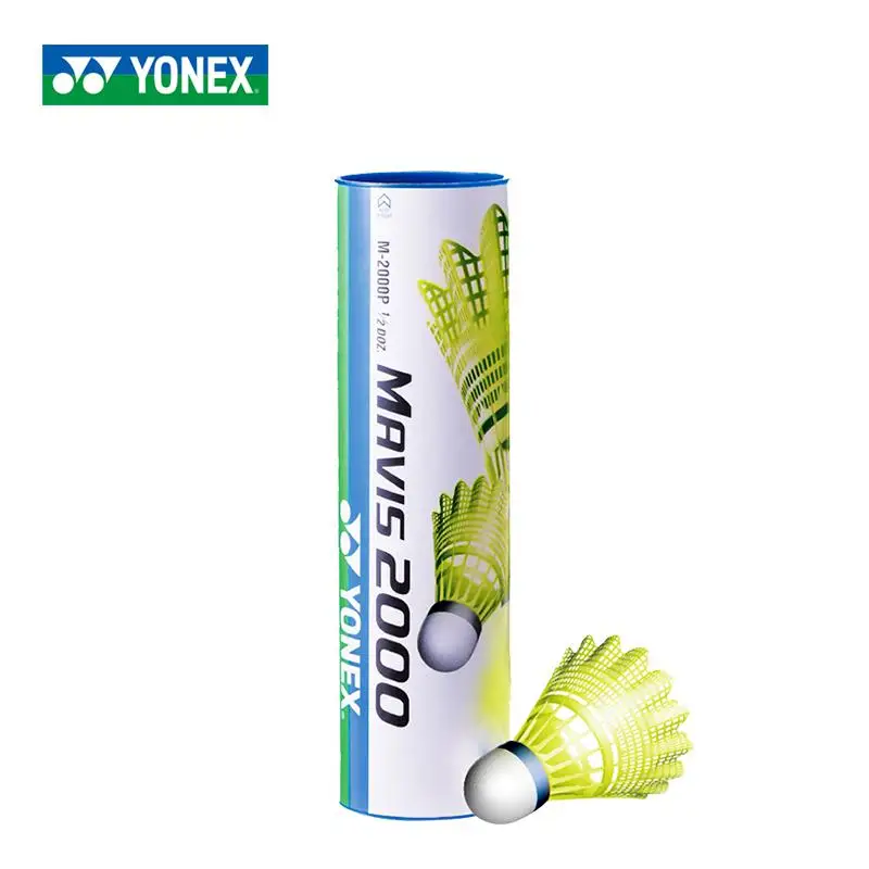 Аутентичный Yonex Mavis M300 2000 нейлоновый мяч для бадминтона Воланы тренировочные - Цвет: Mavis M2000