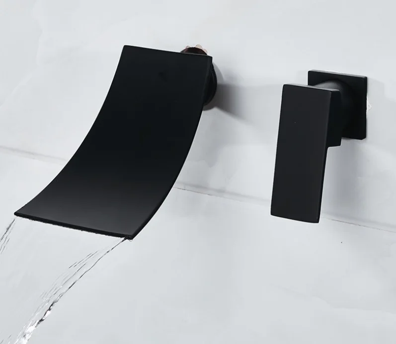 Настенное крепление для водопада водопад однорычажный смеситель ванной комнаты