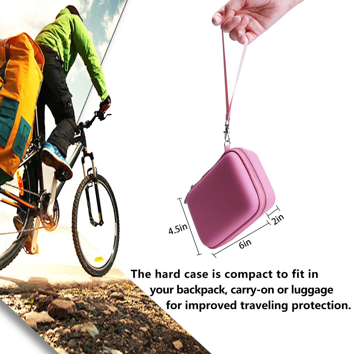 ltgem waterproof eva hard case for fujifilm instax mini link smartphone printer travel carrying storage bag free global shipping