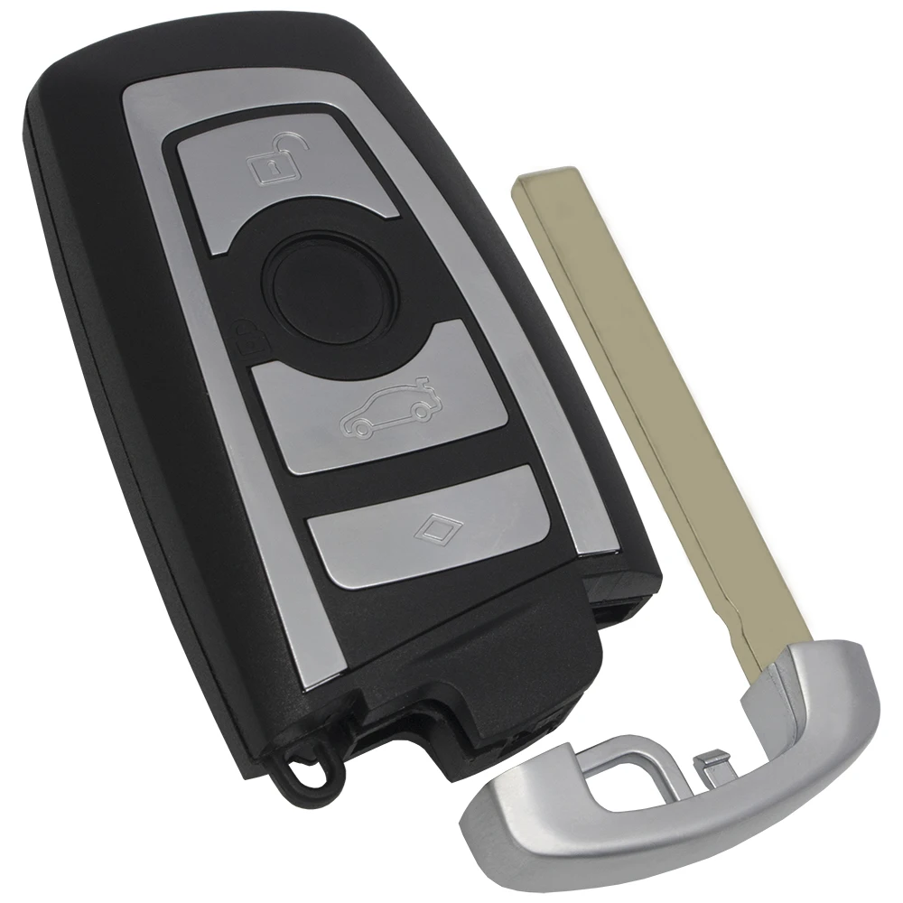 Умный чехол для автомобильного ключа с кнопкой WhatsKey 3/4 BMW CAS4 3 5 7 серии E90 E92 F10 F20 F30 X5